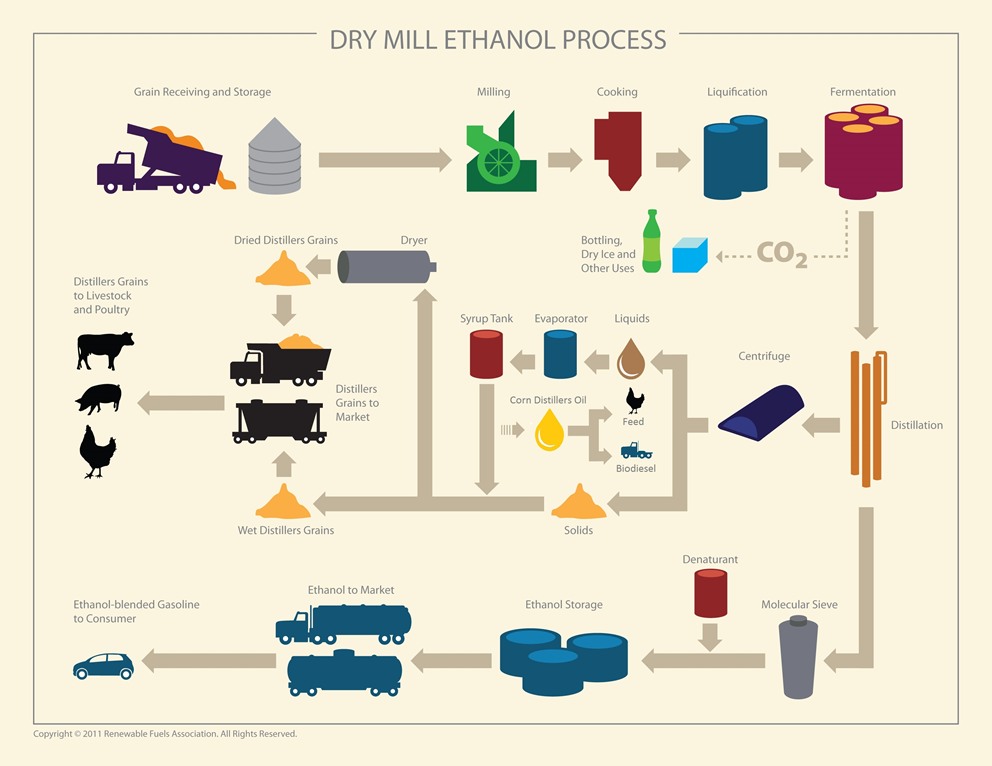 Process - Dry Mill Ethanol Process